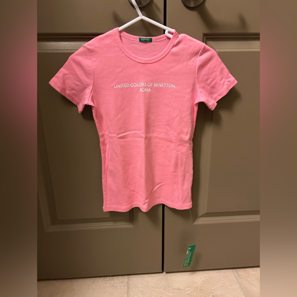 United Colors Of Benetton Kids Shirt Pink Large